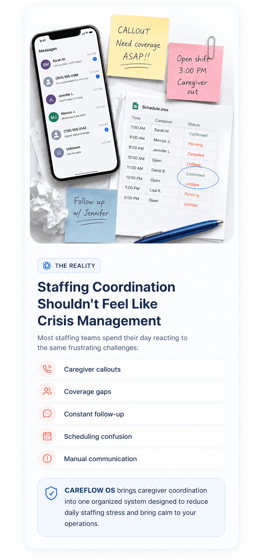 Staffing Crisis Management